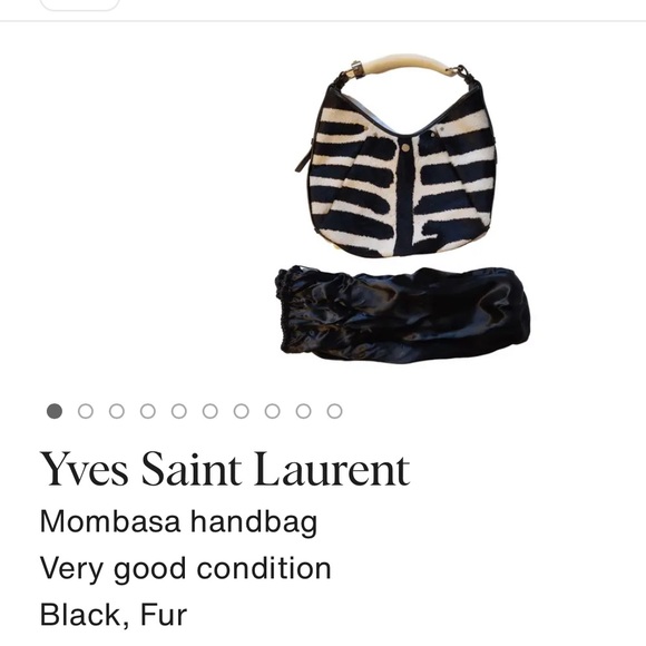 YSL MOMBASA - zebra bag - Picture 8 of 8